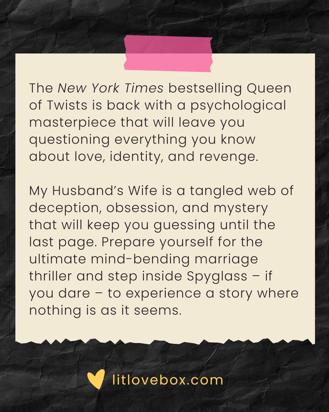 My Husband's Wife - Special Edition Box