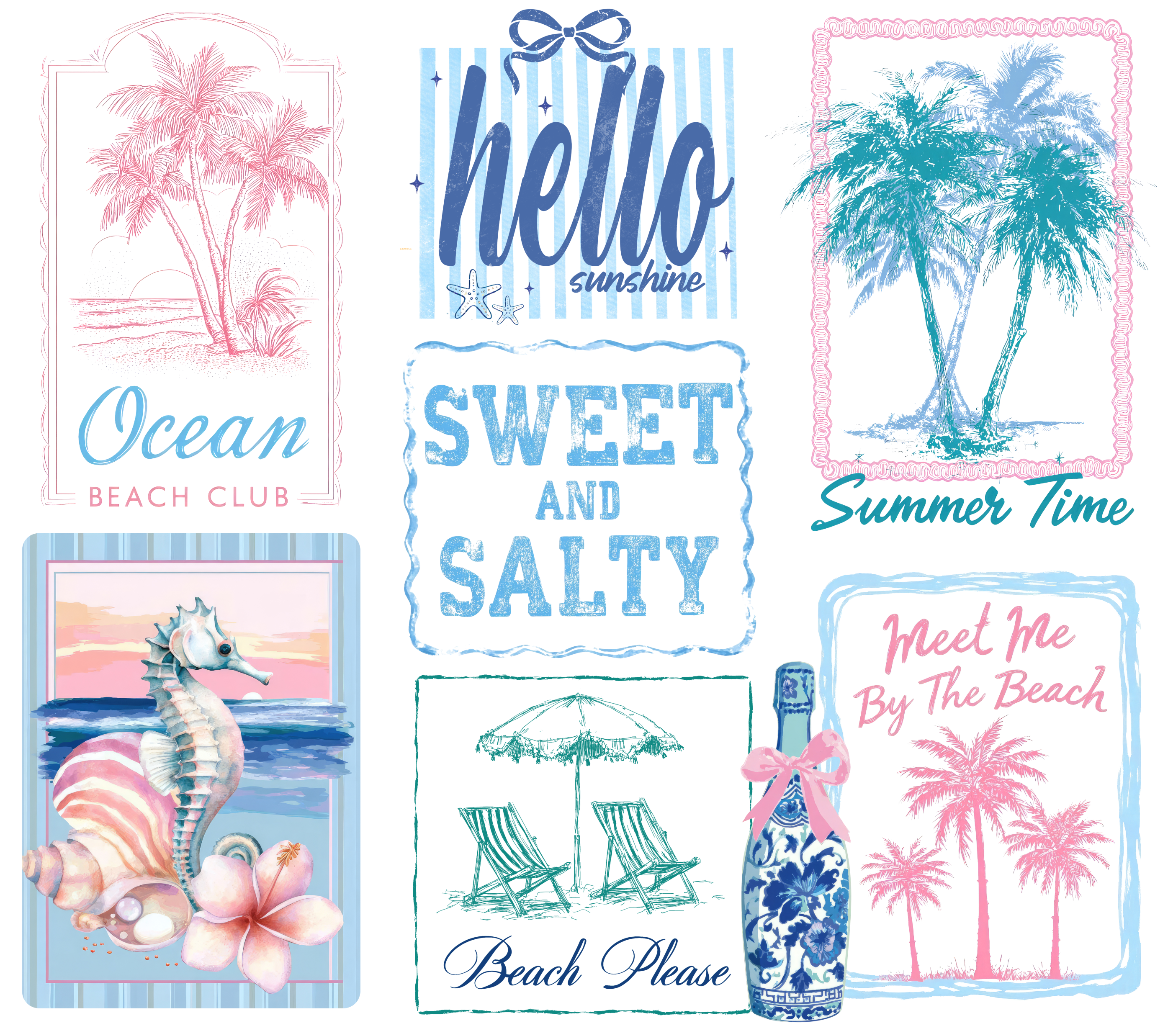 Coastal Summer Tumbler
