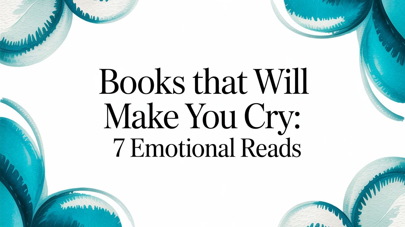Books That Will Make You Cry: 7 Emotional Reads