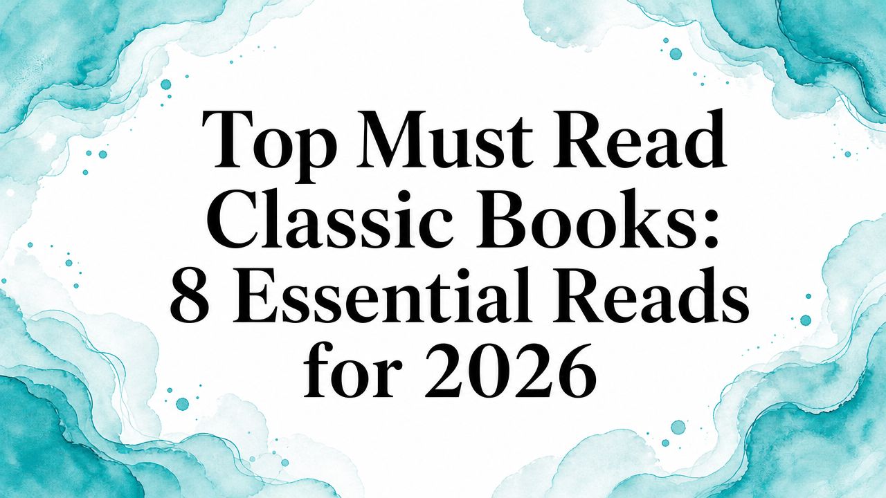 Top Must Read Classic Books: 8 Essential Reads for 2026