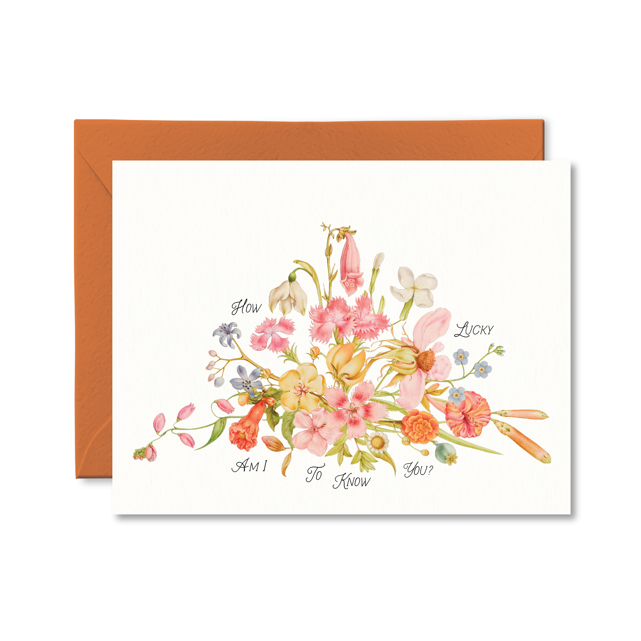 How Lucky Am I To Know You? Card