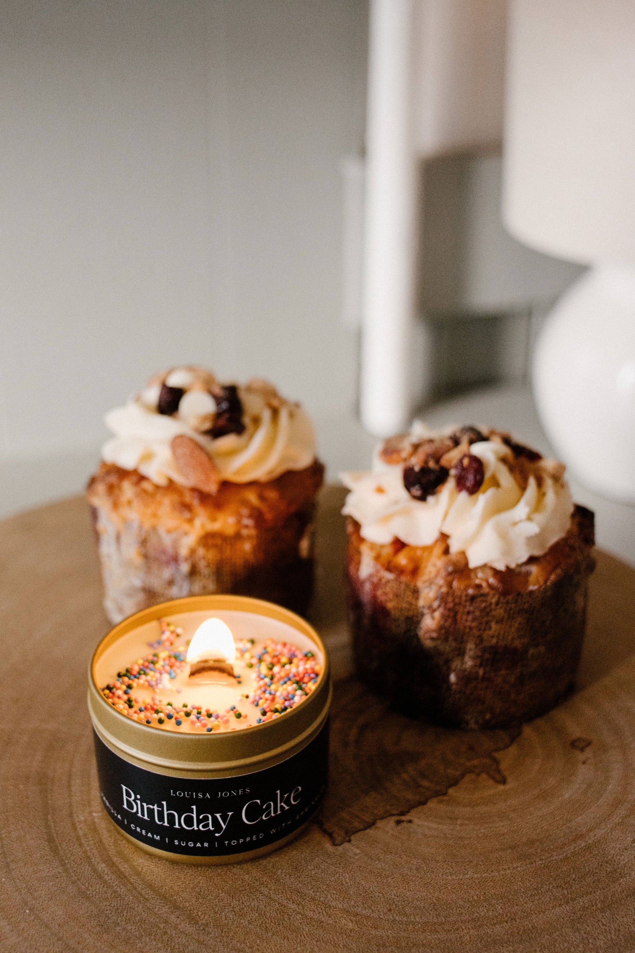 Birthday Cake - Ritual Candle Travel Tin