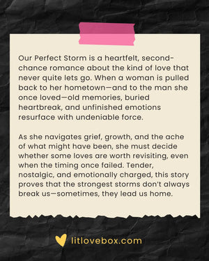 The Perfect Storm - Carley Fortune (signed edition) Lit Love Book Box