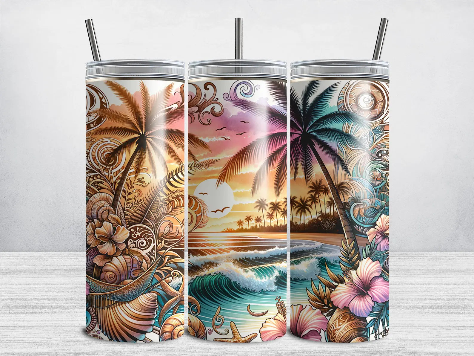 Hawaii Beach Tumbler