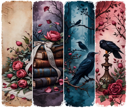 Crows & Roses Book Tumbler