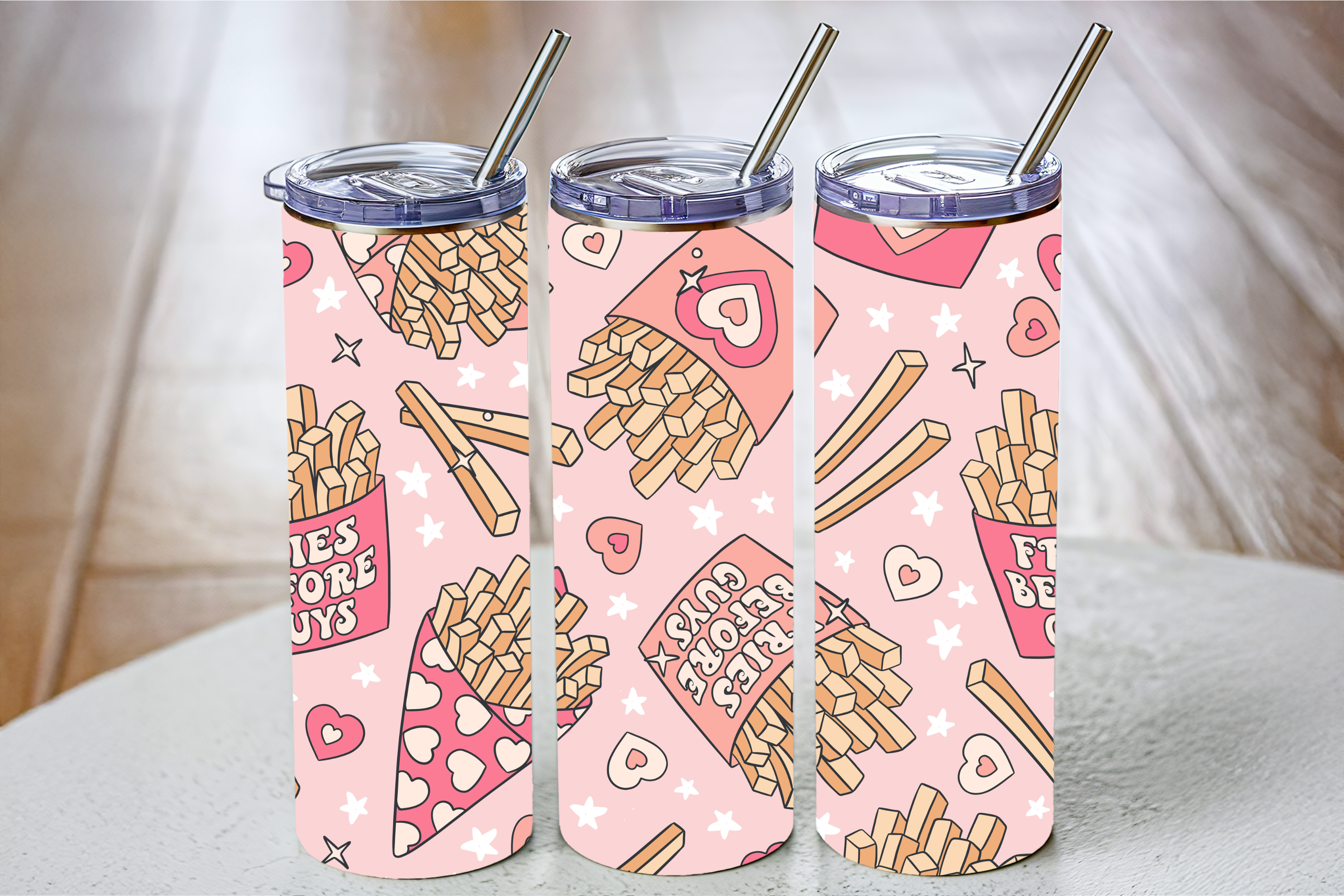 Fries Before Guys Tumbler