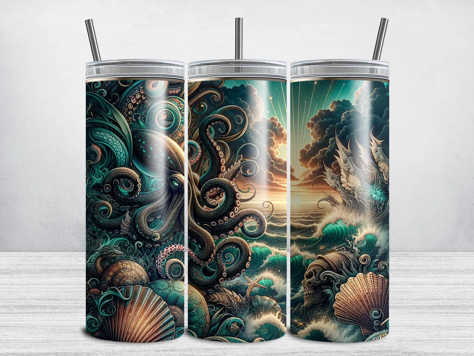 Sea Kraken Tumbler