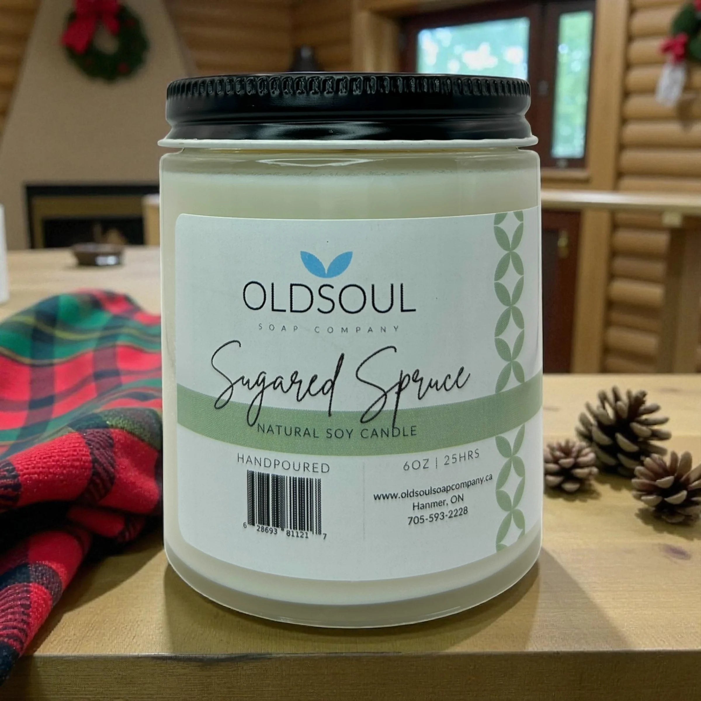 Sugared Spruce Candle