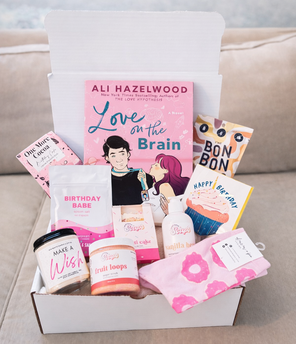 birthday box for book lovers