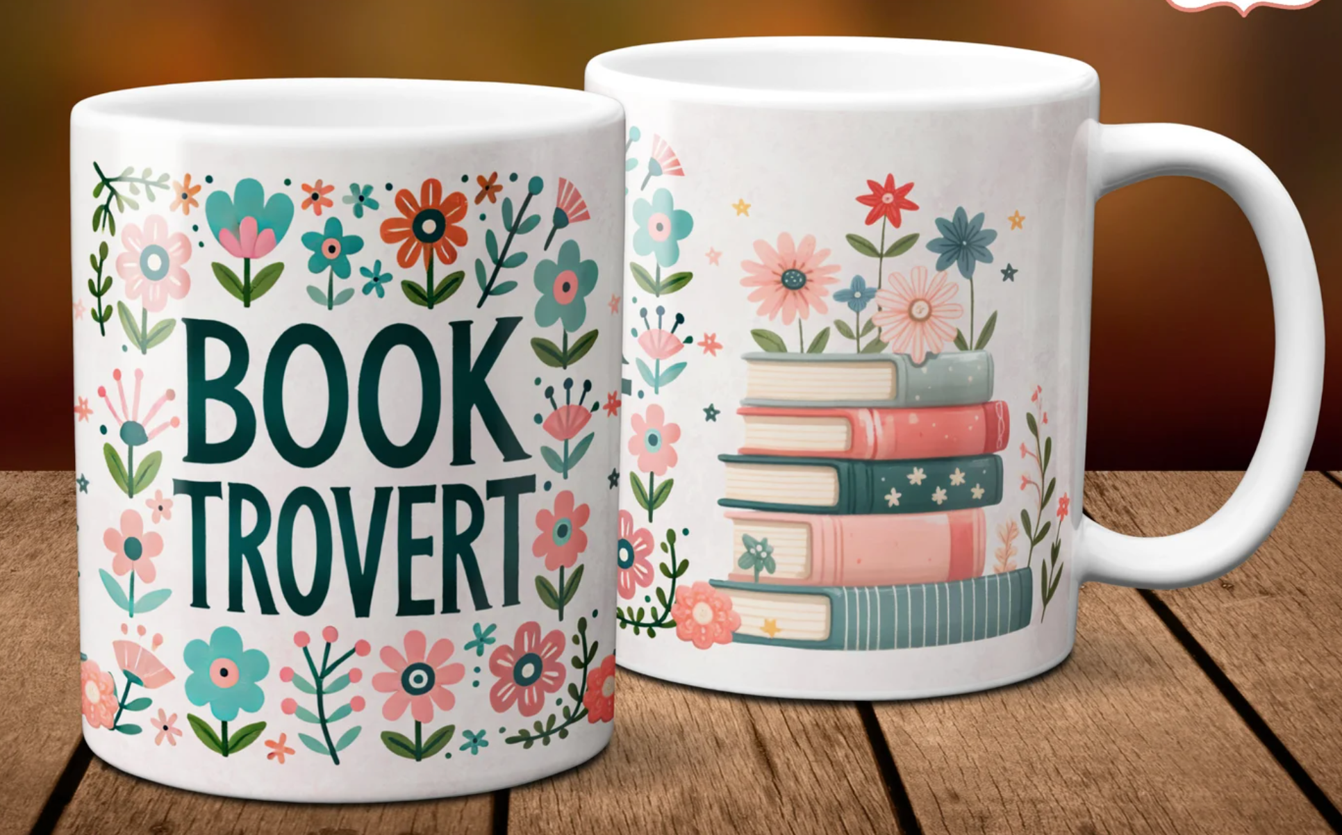 Book Tropes Coffee Mug