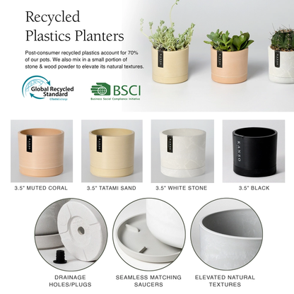 3.5" Mini Planter