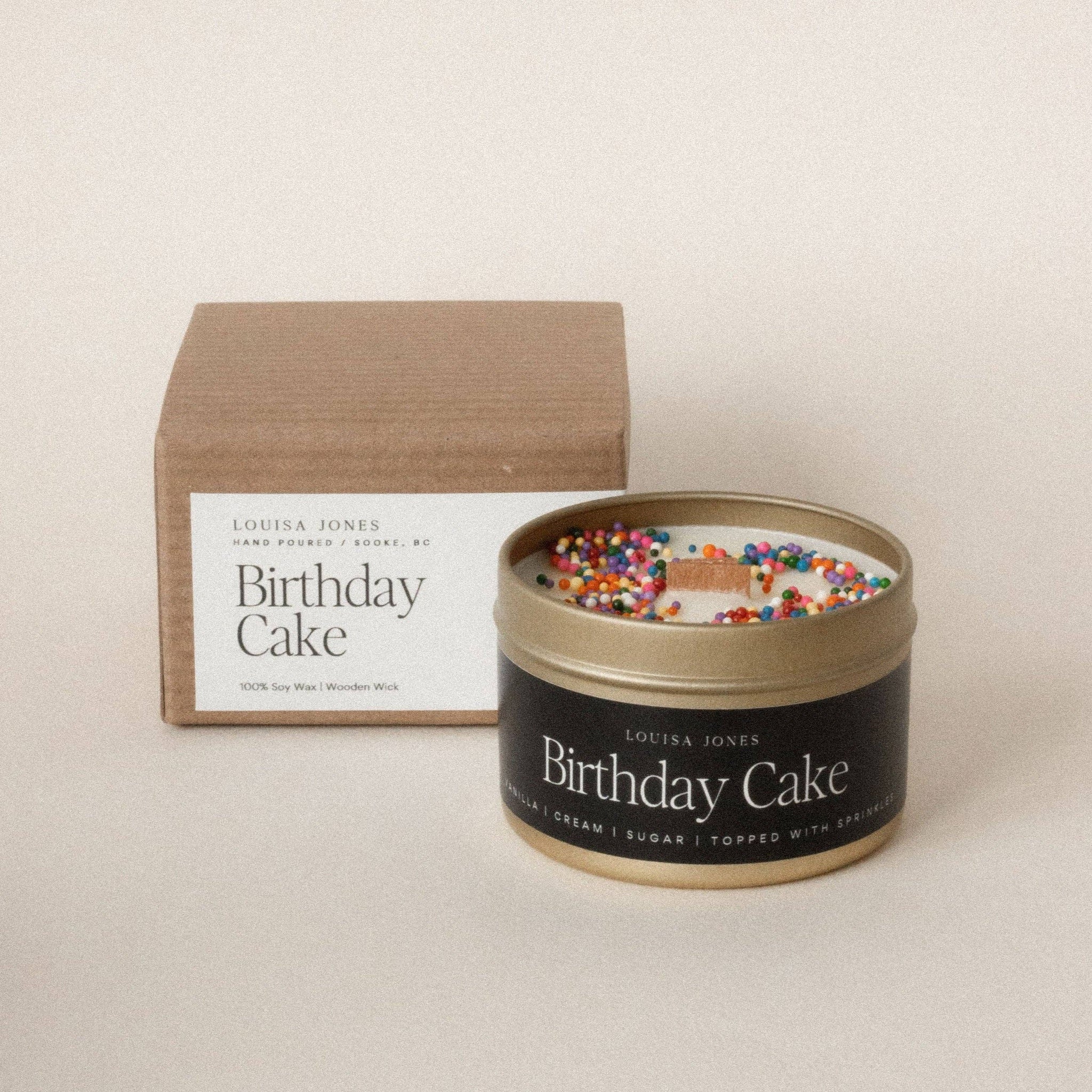Birthday Cake - Ritual Candle Travel Tin