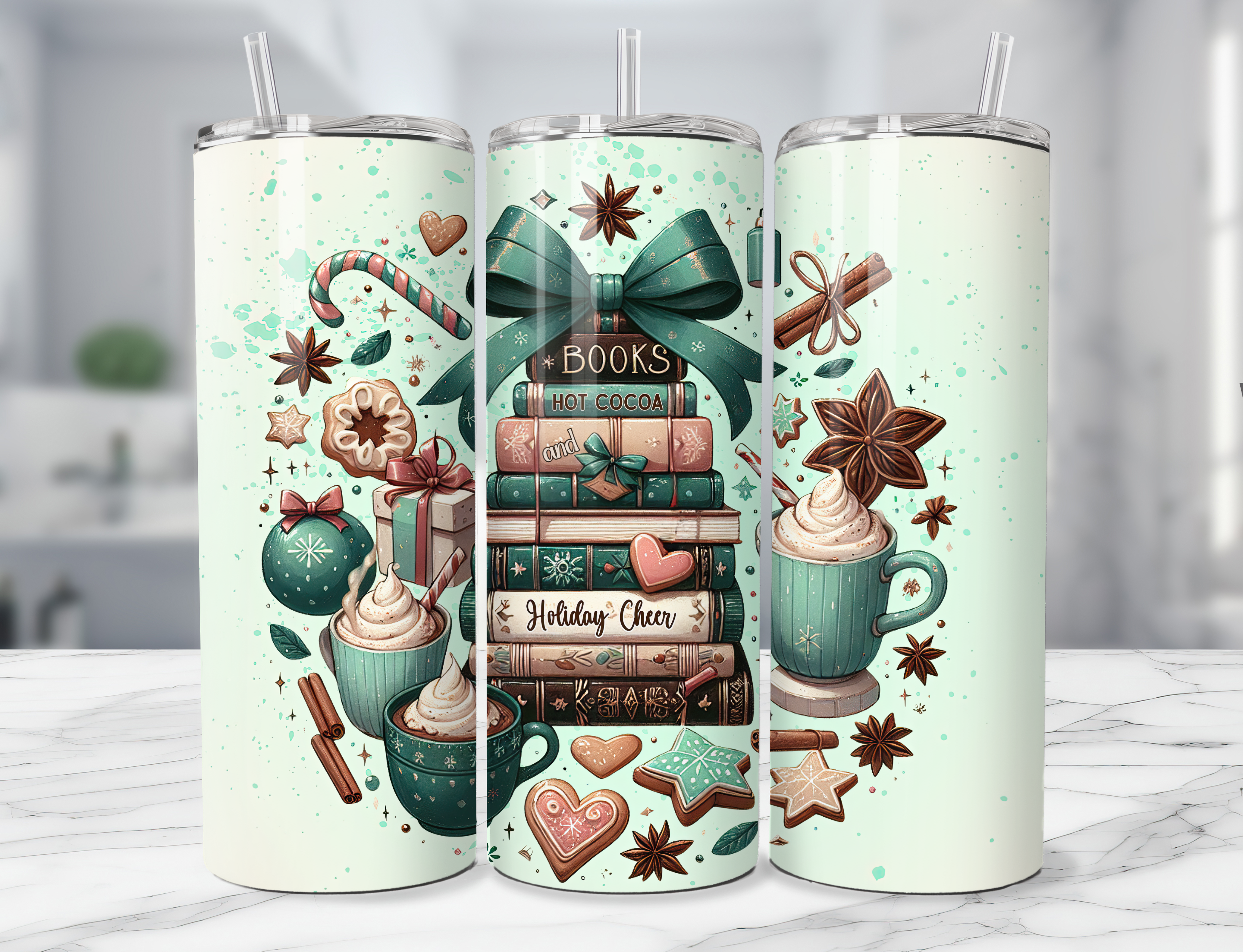 Christmas Cocoa Tumbler