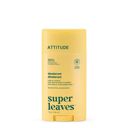 Deodorant - Aluminum free (Earl Grey & Fresh Cucumber)