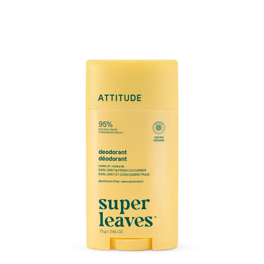 Deodorant - Aluminum free (Earl Grey & Fresh Cucumber)