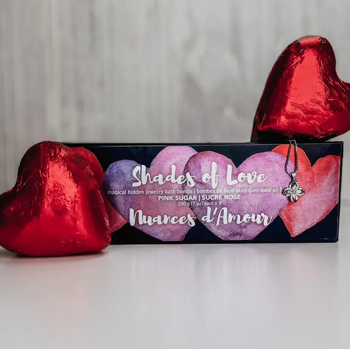 Shades of Love Bath Bomb Set