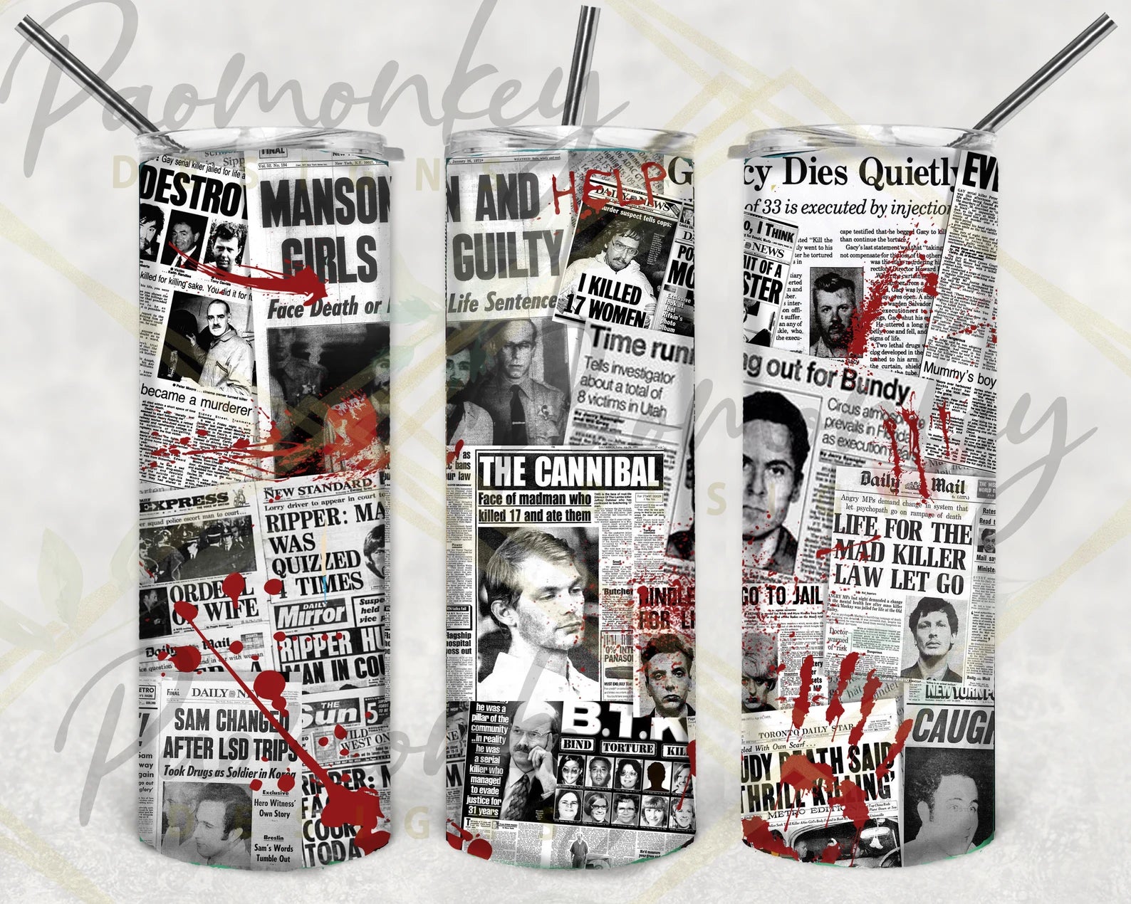 Serial Killers Tumbler