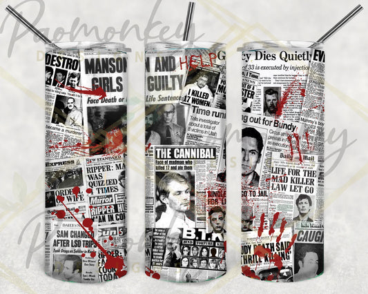 Serial Killers Tumbler