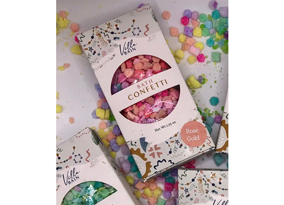 Bath Confetti (birthday cake)