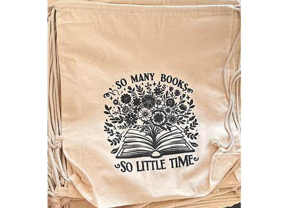 Books Drawstring Backpack