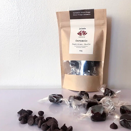 Salted Vanilla Caramels